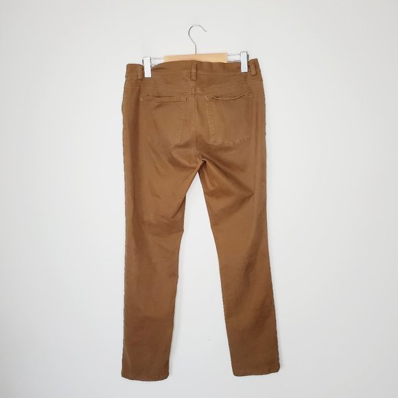 RALPH LAUREN Chocolate Zip Pocket Skinny Jeans - Picture 4 of 10